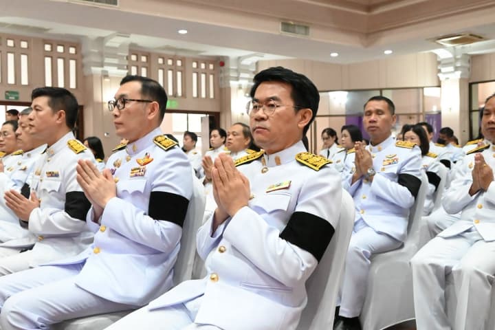 สกร. ร่วมพิธีบำเพ็ญกุศลปัญญาสมวาร อุทิศถวายเป็นพระกุศลแด่สมเด็จพระเจ้าลูกเธอ เจ้าฟ้าพัชรกิติยาภาฯ