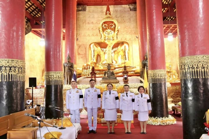 กรมส่งเสริมการเรียนรู้ อัญเชิญผ้าพระกฐินพระราชทาน ประจำปี 2568