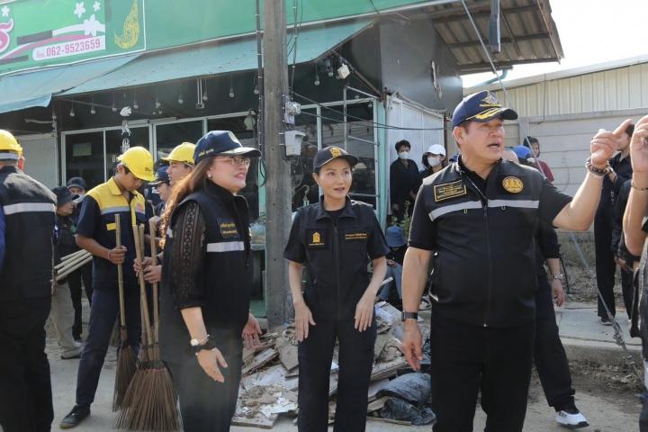 สกร. ร่วมกิจกรรม Kick Off บูรณาการ 4 กระทรวง เร่งฟื้นฟูเมืองหาดใหญ่หลังอุทกภัย