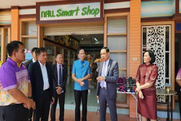อธิบดี สกร. ตรวจเยี่ยมสำนักงานส่งเสริมการเรียนรู้และศูนย์ฝึกอาชีพชุมชนประจำจังหวัดพื้นที่ภาคอีสาน