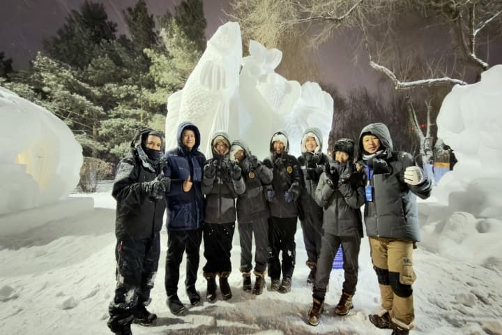 สุดปัง! นักศึกษาอาชีวะไทย คว้ารางวัลชนะเลิศในการแข่งขันแกะสลักหิมะนานาชาติ 2026