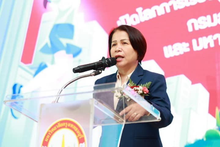 สกร. ร่วมกับ มหาวิทยาลัยกรุงเทพธนบุรี ผนึกกำลังส่งเสริมการศึกษาเพื่อการมีงานทำ พร้อมพัฒนาศักยภาพนักกีฬา และการใช้ทรัพยากรทางการศึกษา